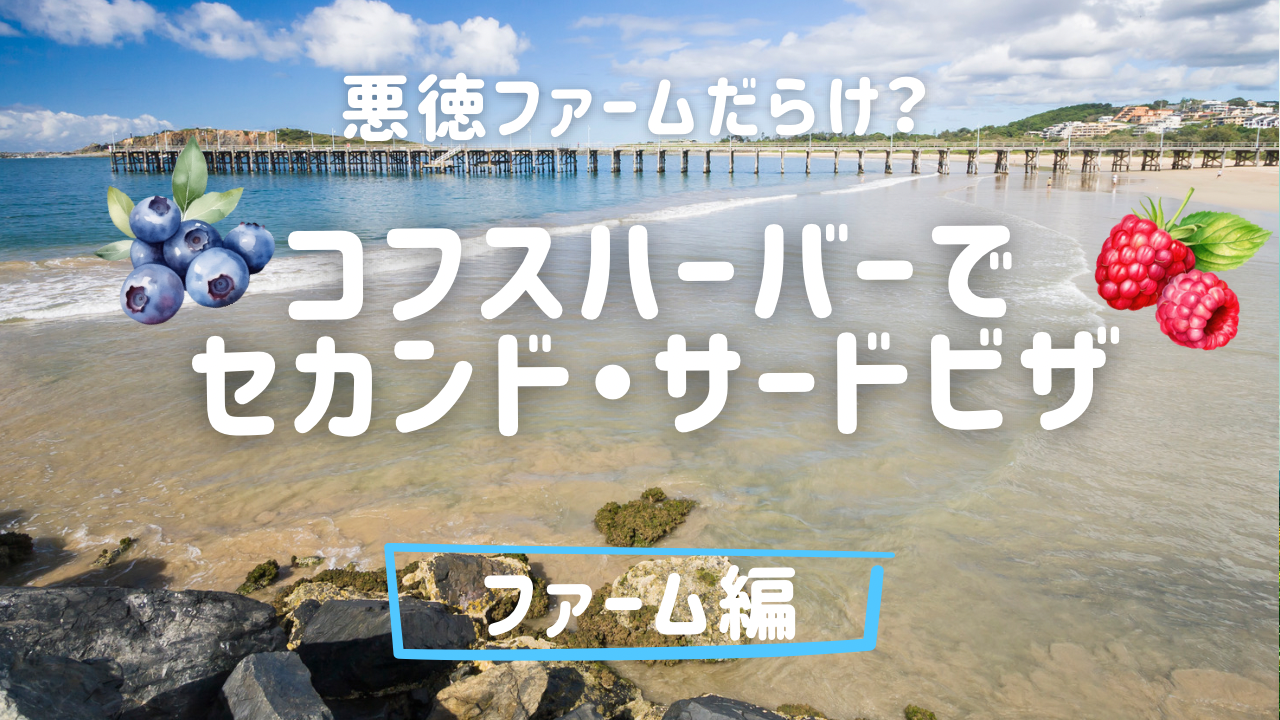 コフスハーバーでセカンドビザ・サードビザ取得について